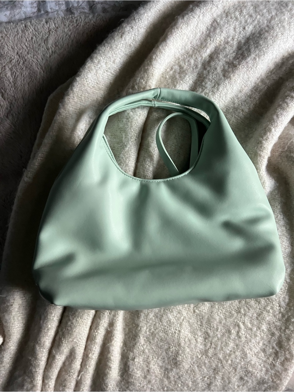 a new day Mint Green Shoulder Bag with Top Handle